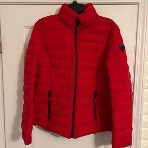 Nautica Red Jacket Womens size L